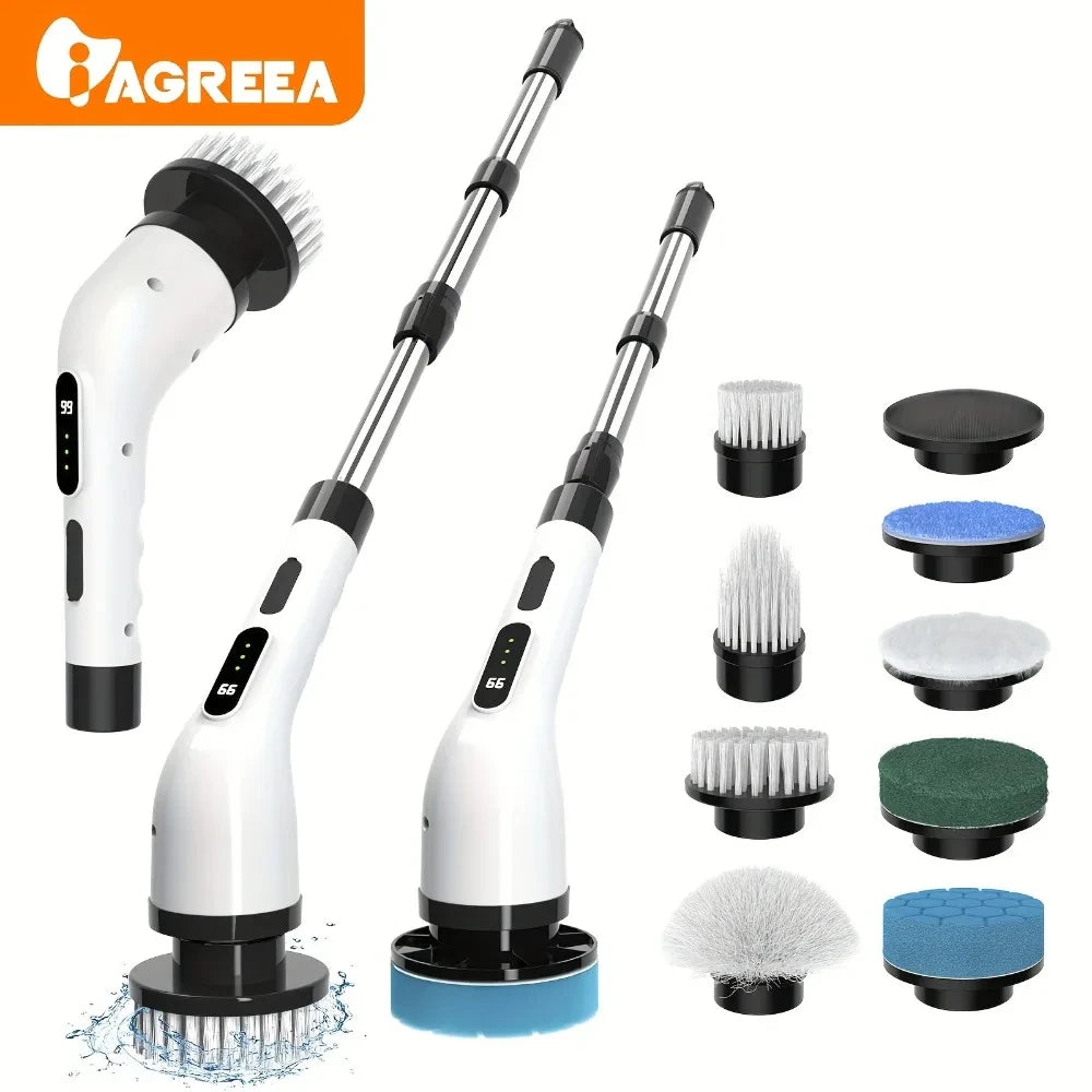 9-in-1 Electric Spin Scrubber